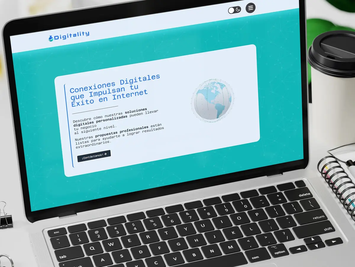 Digital Agency Onepage with Structured Proposal System