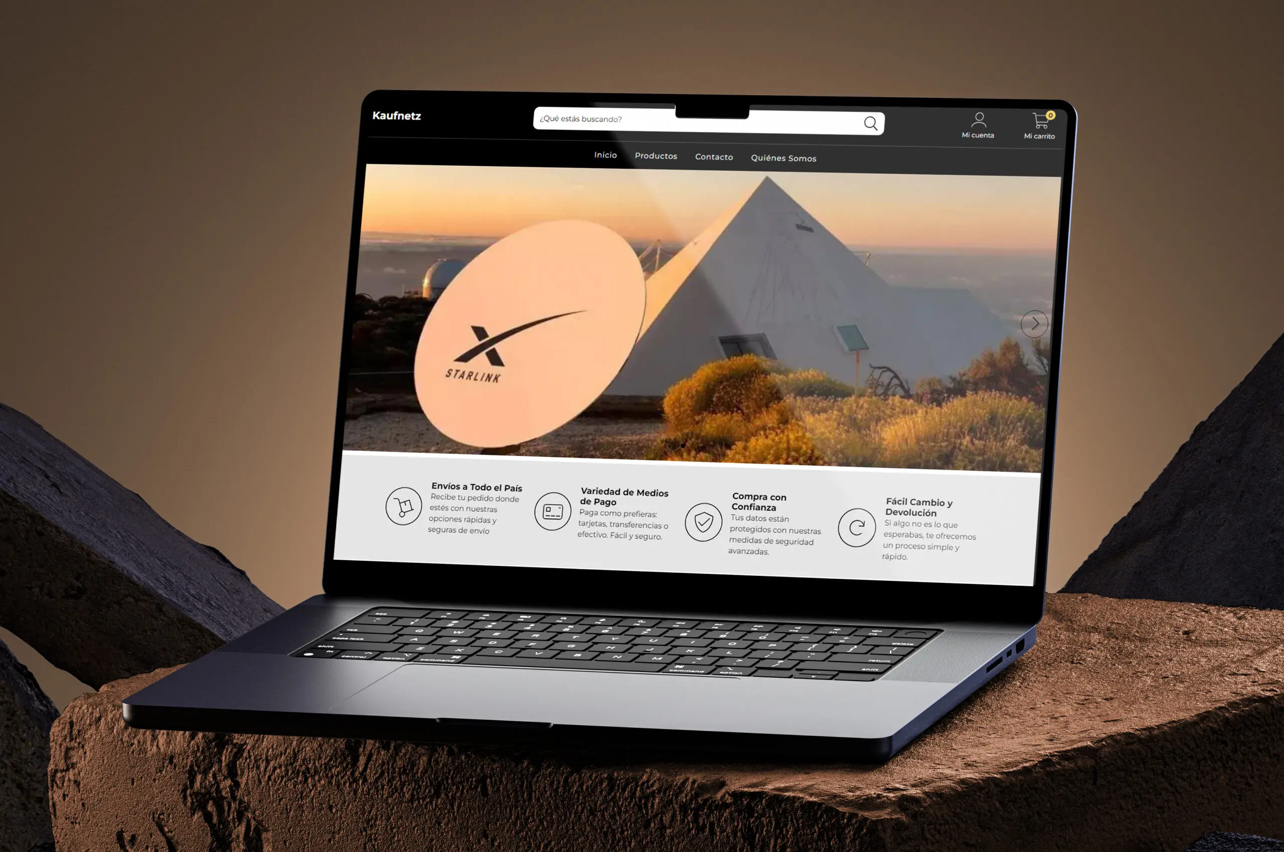 Tech Products eCommerce on TiendaNube