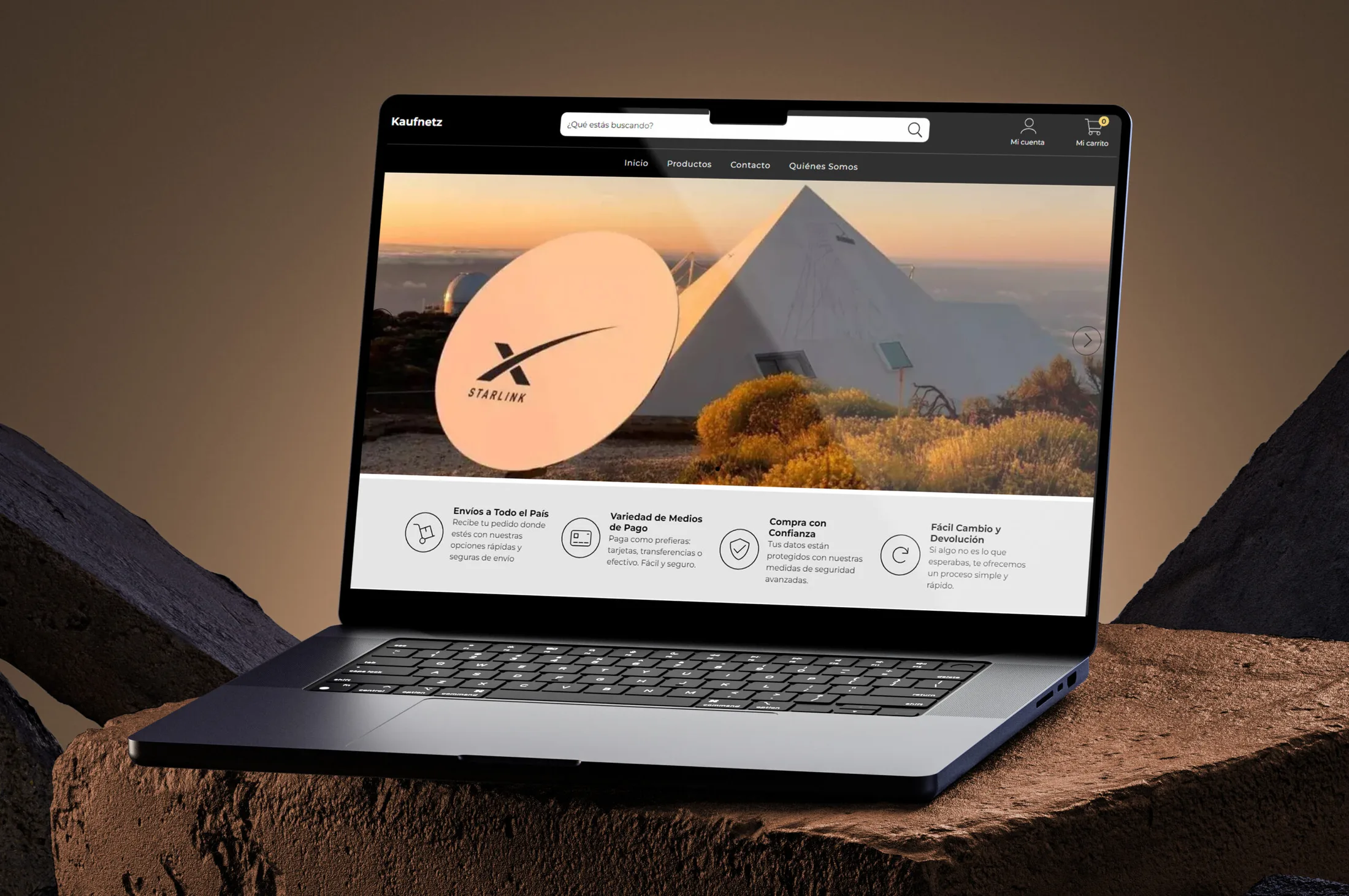 Tech Products eCommerce on TiendaNube