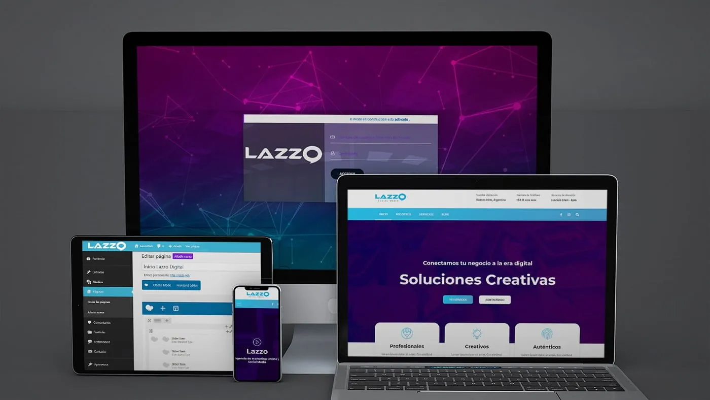Social Media Agency Website