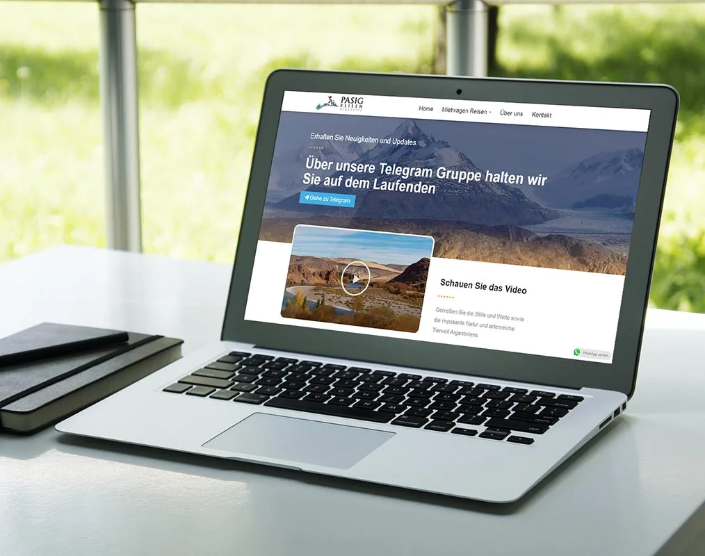 Travel Website with Conversion-Focused Destination Pages